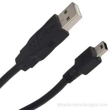 USB A Male To Mini USB Data Cable